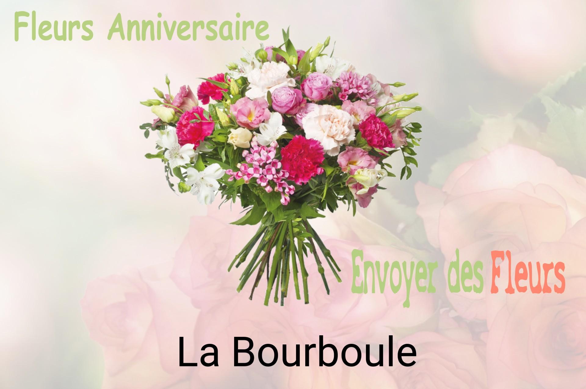 Bouquet de fleurs d’anniversaire livré à La Bourboule